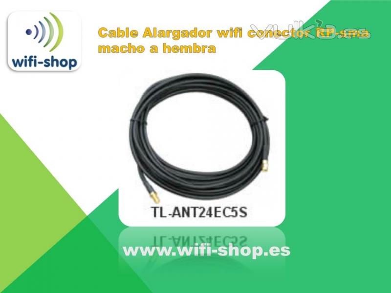 Cable wifi alargador rp-sma macho a hembra