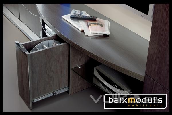 Comedor moderno con mdulo extrable