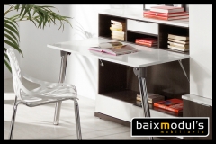 Comedor moderno con modulo de mesa extraible