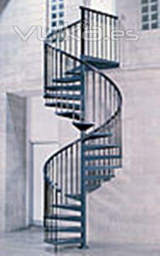 Escalera de caracol para exterior INLUX Distribuidor: CONVEX S.L.
