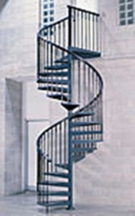 Escalera de caracol para exterior INLUX Distribuidor: CONVEX S.L.