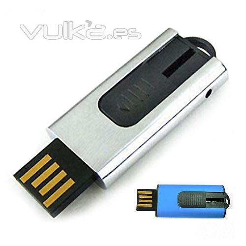 Memoria USB de plstico. Disponible desde 1 hasta 16Gb. Ref. USBDT5