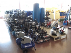 Vista seccion de compresores en mahessa