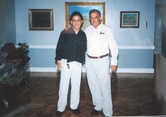 Carlos roces, filipino y carlos roces, espaol, en manila, 1998
