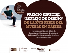 Premio recibido en la xvii edicion feria mueble de najera