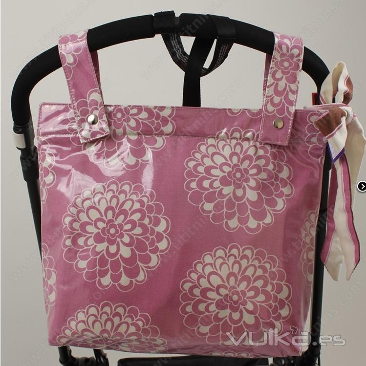 Bolso panera Ombu rosa