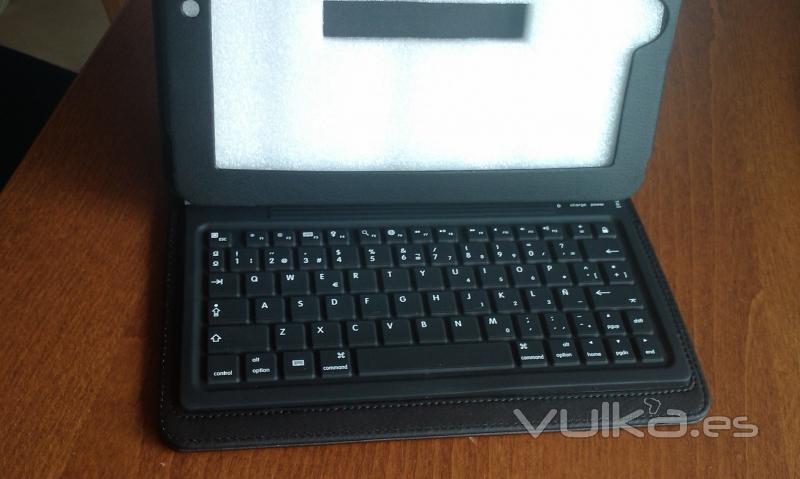 Funda + Teclado Bluetooth para iPAD