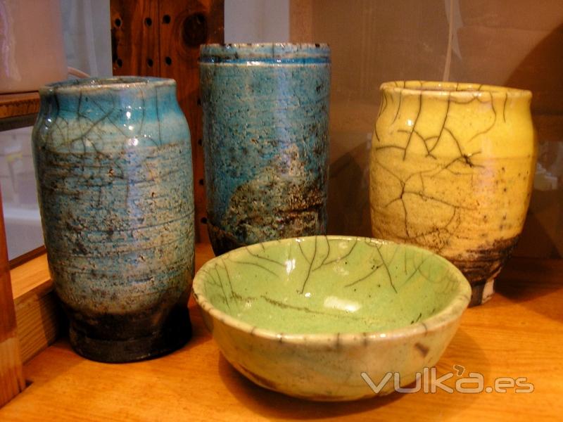 Raku,  piezas exclusivas