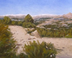 La pedriza, oleo sobre lienzo