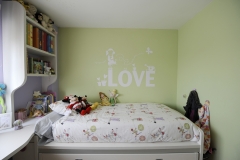 Vinilo decorativo infantil sobre gotele o estucado zaragoza
