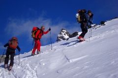 Alta ruta chamonix-zermatt - abril 2008 - foto: jonas cruces