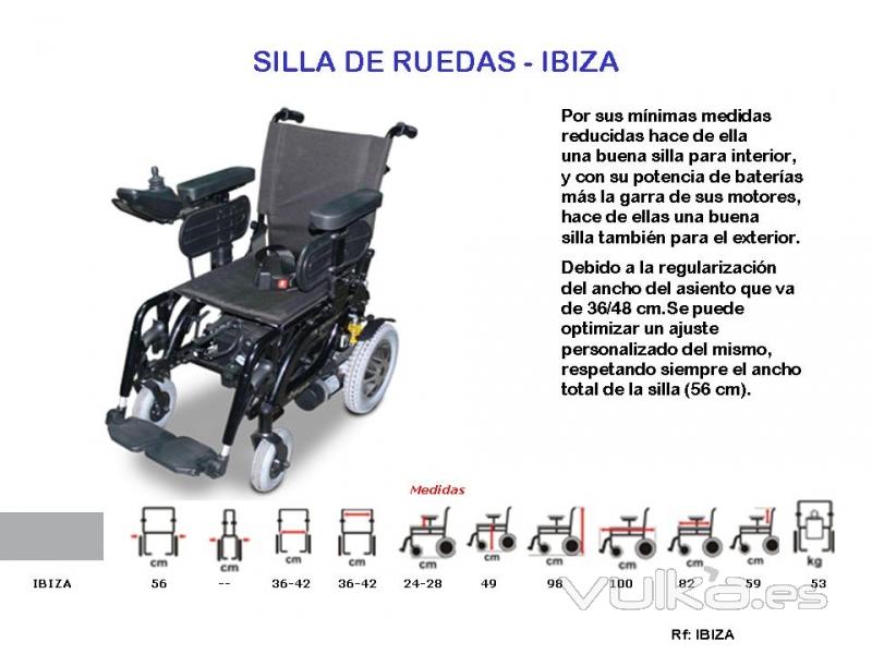 SILLA ELECTRNICA IBIZA PLEGABLE