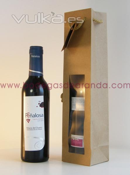 Tinto Ribera 37,5cl + bolsa papel Kraft