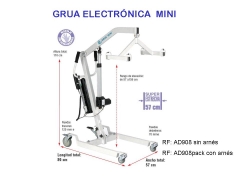 Grua electronica mini
