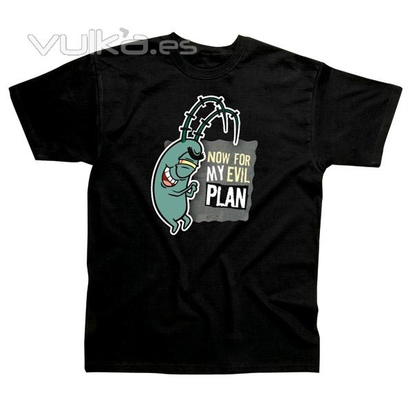 Camiseta Bob Esponja Plankton