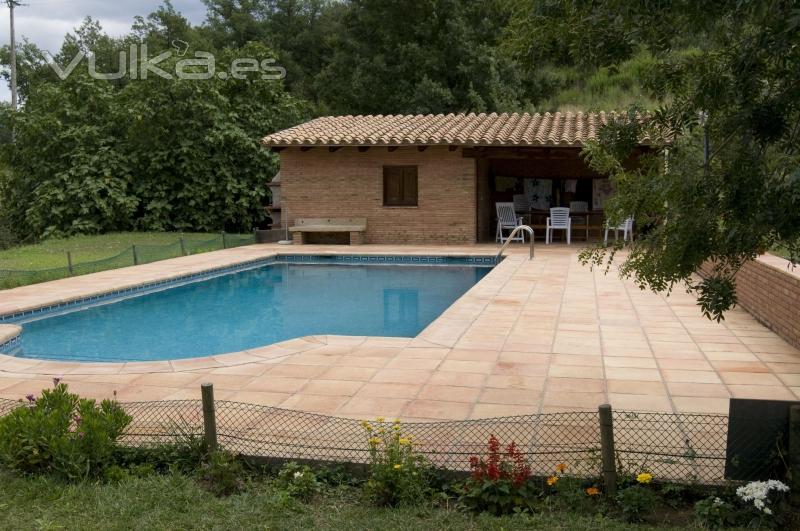 baldosa manual remate piscina resistente al clima, más de 15 años y totalmente antideslizante
