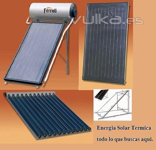 Energia Solar Termica de Frroli. Todo lo que buscas 