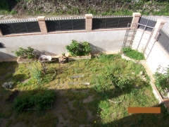 Vista desde la terraza de la esquina de el jardin