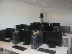 Aula de formación dedicada a cursos de ARCHIBUS