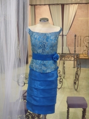 Vestido elegante color azul