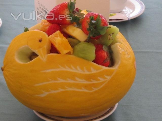 Even-Art. Decoracin con frutas......Talladas.