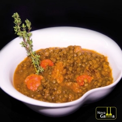 LENTEJAS CON CARNE DE IBERICO. PLATOS PRECOCINADOS DE ALTA GAMA