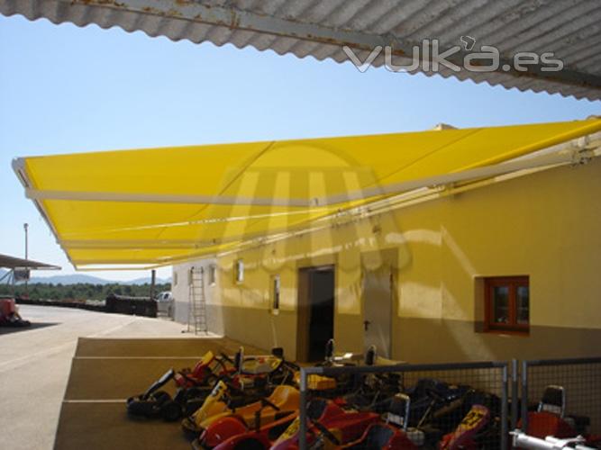 Toldo monoblock grandes dimensiones