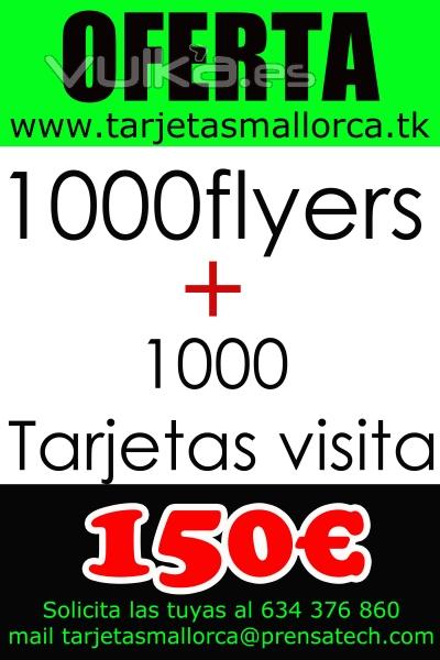 tarjetas de visita + volantes or solo 150EUR no te lo pierdas y solicita los tuyos