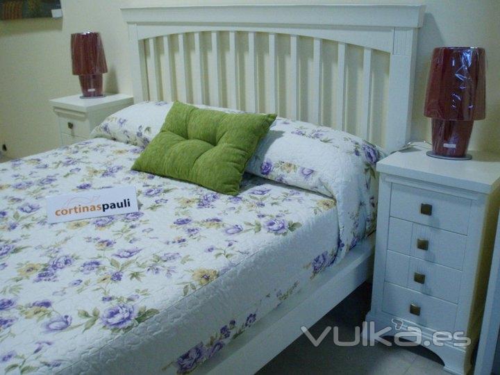 50% descuento dormitorio rstico en madera maciza