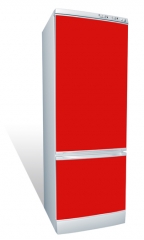 Iman para frigorifico en rojo liso brillo
