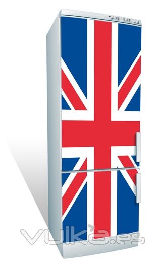 Iman para frigorfico de bandera inglesa