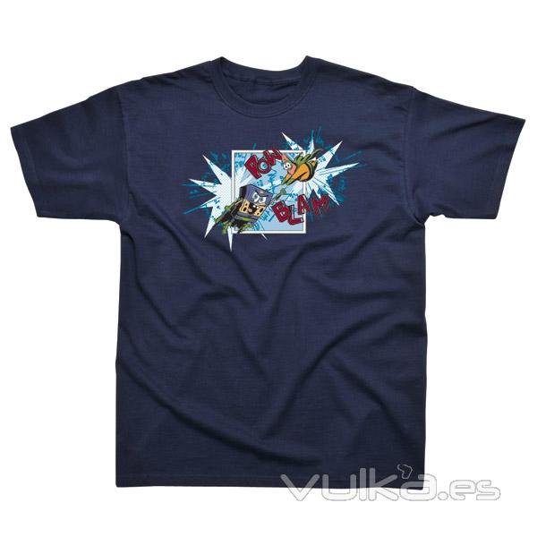 Camiseta Bob Esponja Superheroe