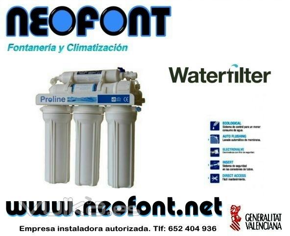 SMOSIS INVERSA WATERFILTER ALICANTE. compactas, produccion directa, 5 etapas, desde 125EUR