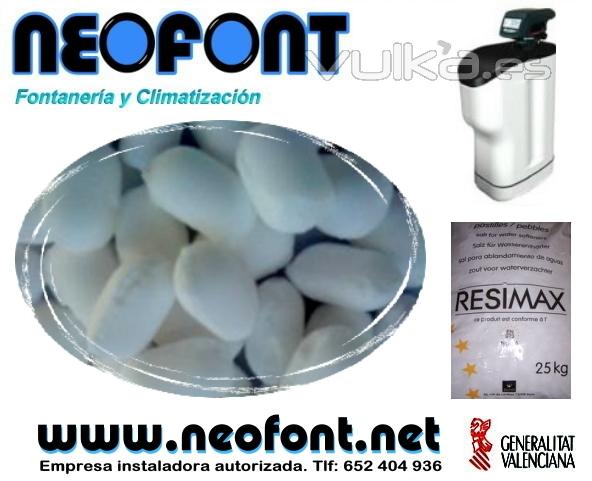Sal especial descalcificadores - Neofont Alicante - Venta