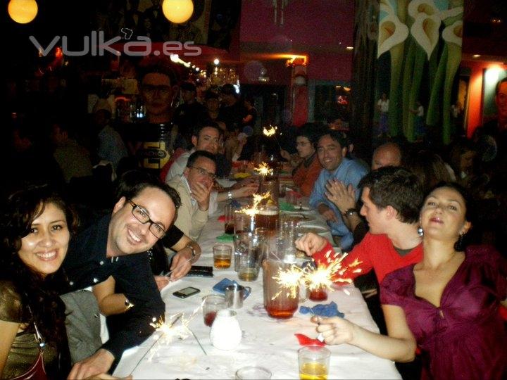 Los amigos de Plannic.com nos fuimos a cenar a un restaurante Mexicano. ¡¡Nos lo pasamos genial!!