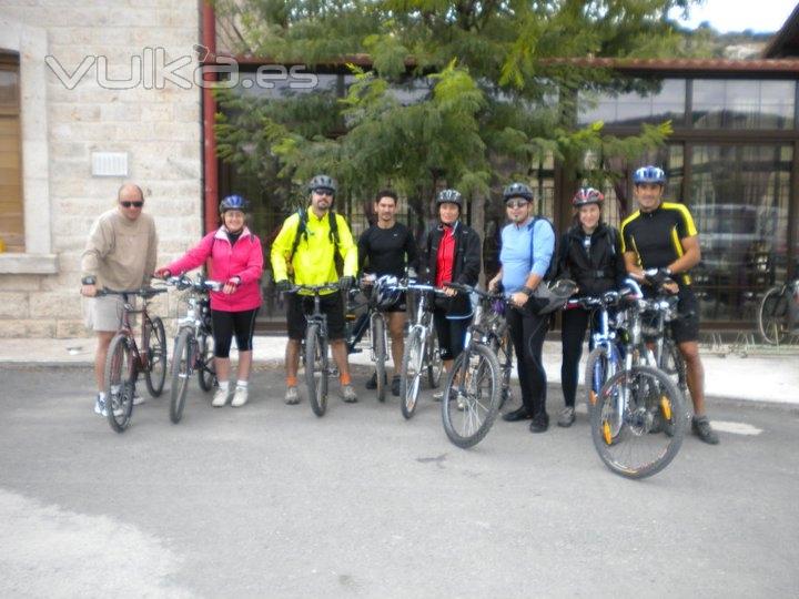 Excursin en bici. Nos hizo un da espectacular y lo pasamos en grande!