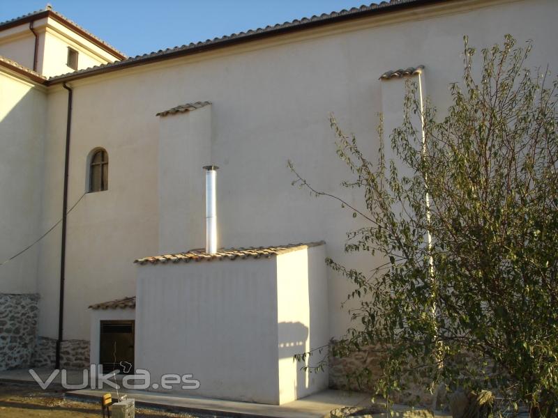 Iglesia de Driebes Fachada Norte despues