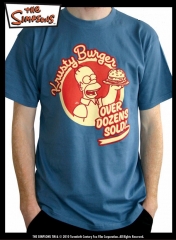 Camiseta los simpson krustyburguer