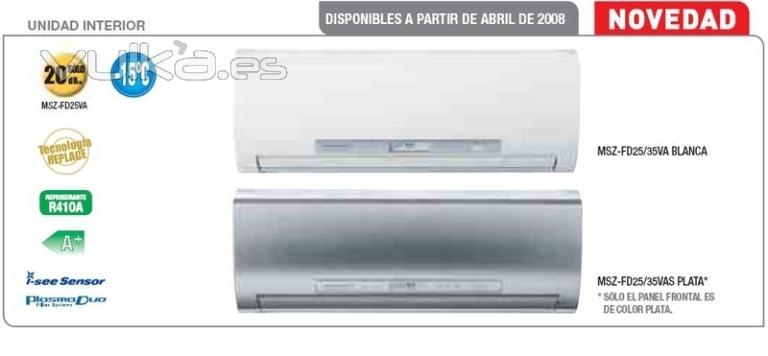 Aire Acondicionado Mitsubishi Inverter  MSZ FD50VA en nomascalor.es