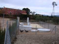 Estacion biologica depuradora de aguas residuales at250 en hotel-restaurante caseta nova, ibi