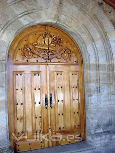 Puerta de la iglesia de Santibaez de Tera - Zamora