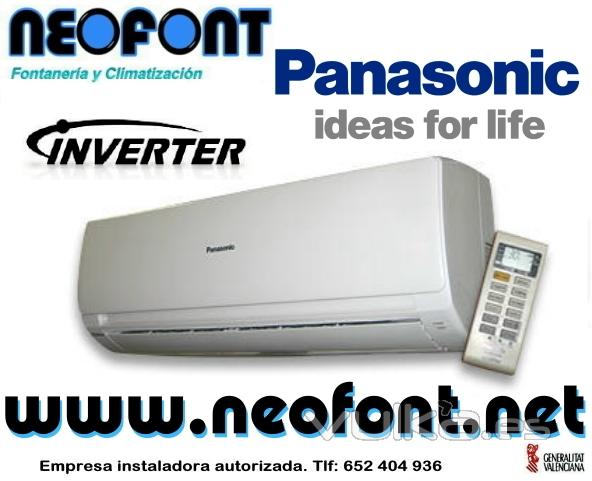 Aire acondicionado Panasonic  KIT- YE09 2150f/h por 399EUR.