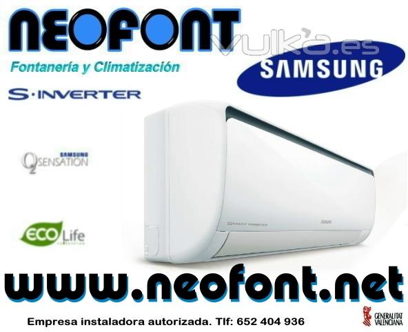 Aire acondicionado Samsung NEO FORTE PLUS 3000f/h 375EUR