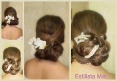 Peluqueria y maquillajes, estilista mar