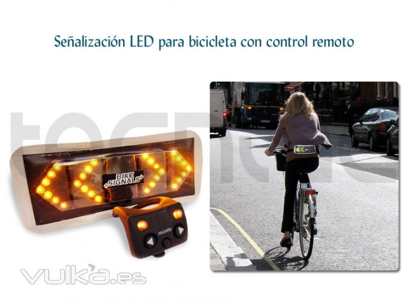 Sealizacin LED para bicicleta con control remoto - http://bit.ly/lcZml7