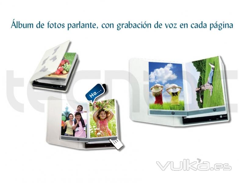 lbum de fotos parlante con grabacin de mensajes en cada pgina - http://bit.ly/gY4WNe