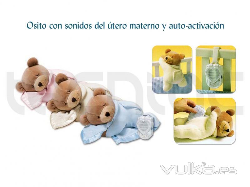 Oso de peluche con sonidos del tero materno y activacin por movimiento y vo - http://bit.ly/ixW840