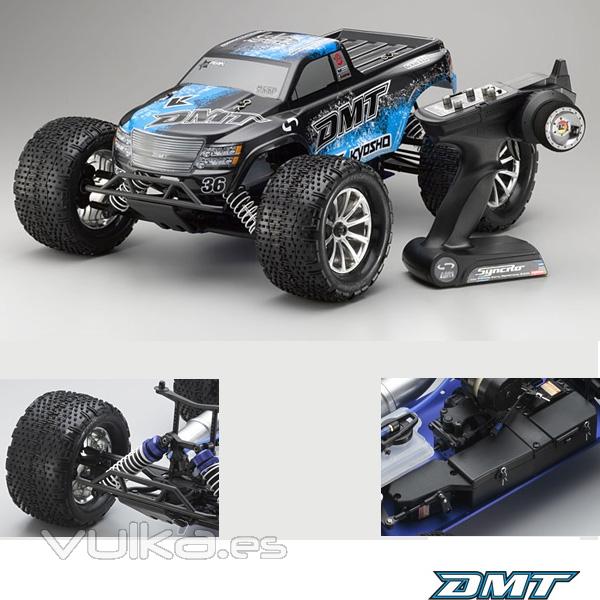Coche DMT MT 2,4GHz con KT-200 Kyosho rc explosion