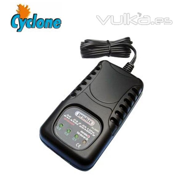 Cargador LiPo 2S-3S 100-240V / AC 2A con balanceador Cyclone