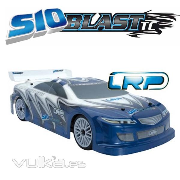 Coche EP 10 Blast TC Touring Car azul LRP rc electrico